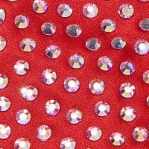 Last Large! VS L Subtle Shine V-String Panty Red Embellished So Sexy! Thong NWT - Picture 12 of 13